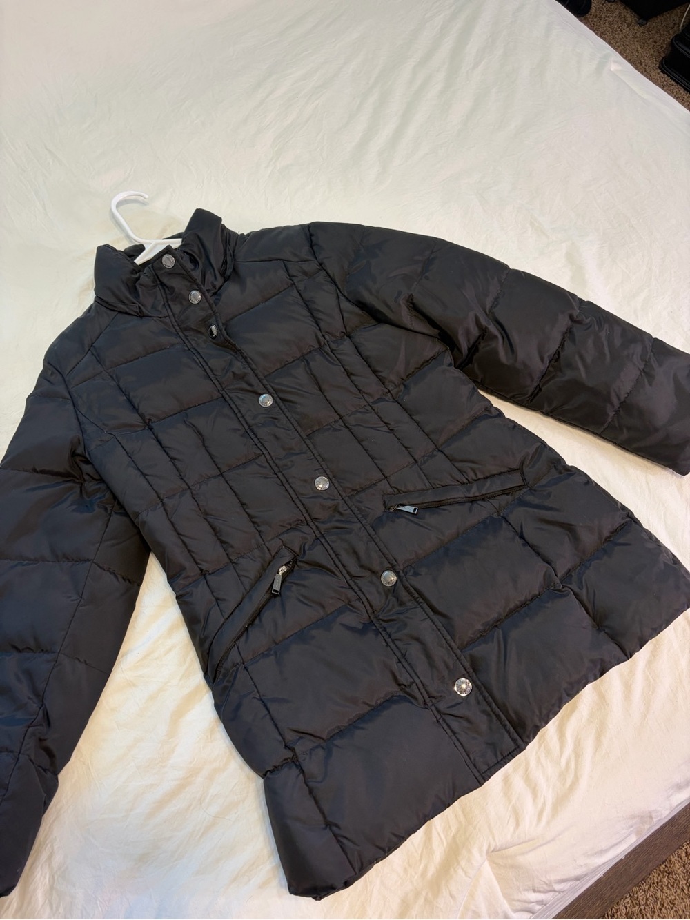 Classic Black Quilted Puffer Jacket